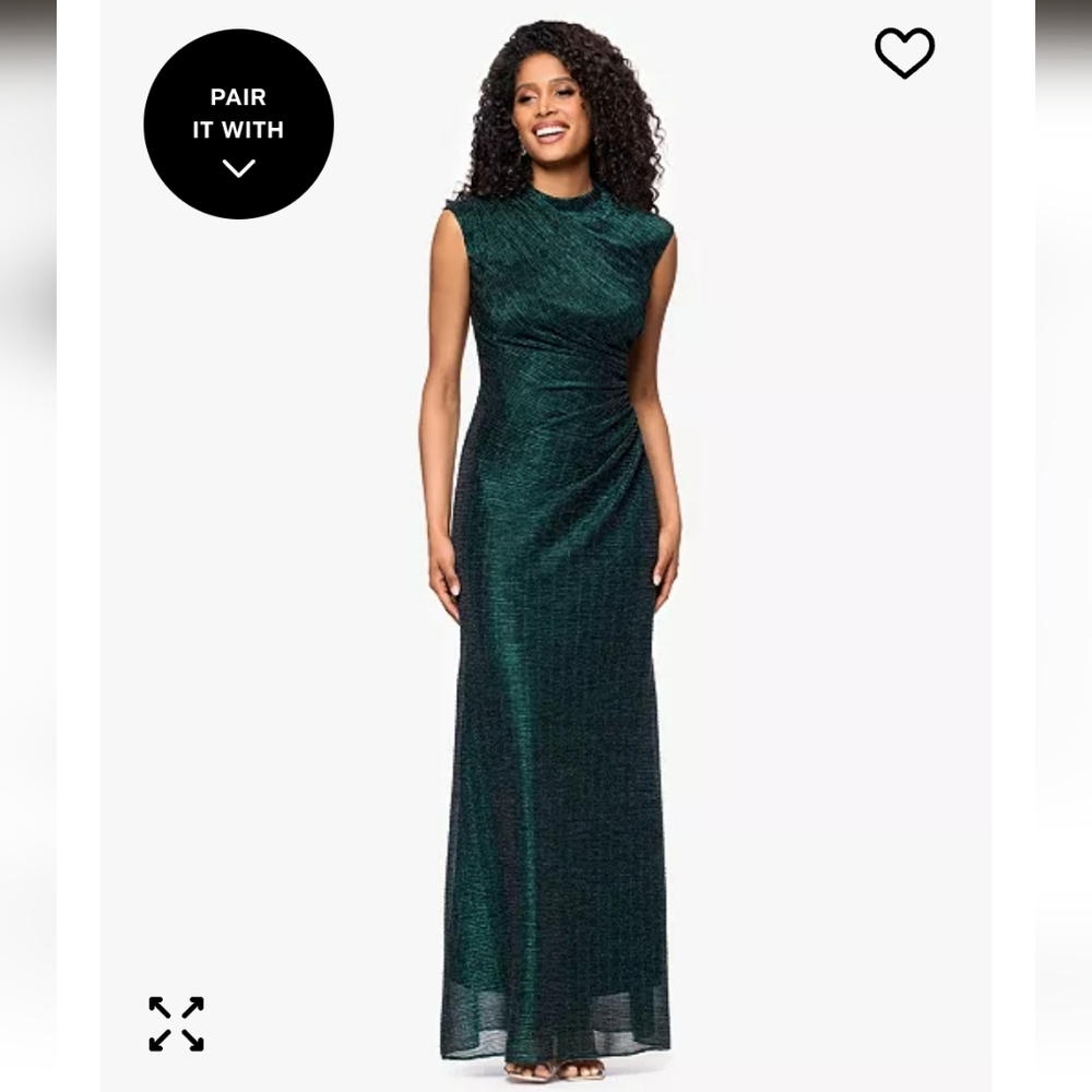 Betsy And Adam Bethany Crinkle Dress